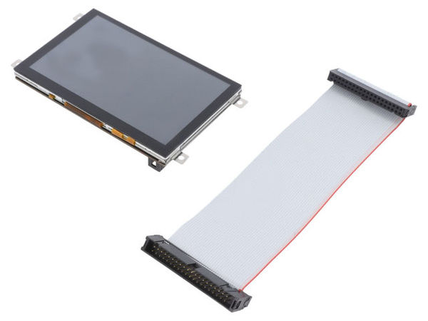 TFT BOARD 5 CAPACITIVE WITH FRAME electronic component of MikroElektronika