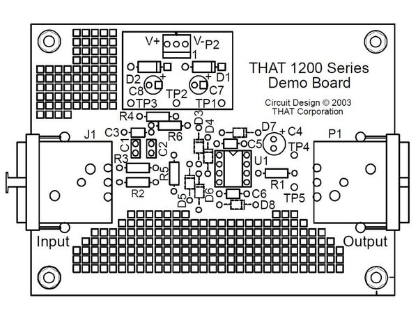 1200-DEMO electronic component of THAT