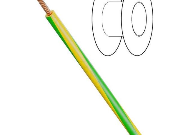 TLY0.12-YL/GR Hook-up Wire