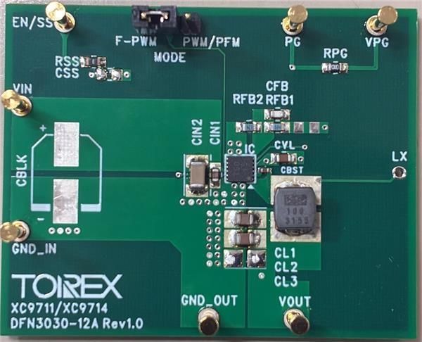 XC9711A7586-EVB-01 electronic component of Torex Semiconductor