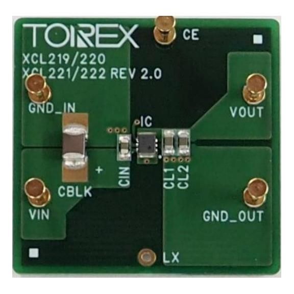 XCL220B183F-EVB-01 electronic component of Torex Semiconductor