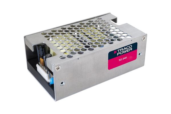 TRACO Power - Conduction Cooled 130 to 500 Watt ,AC/DC Power Supplies for Industrial Applications 