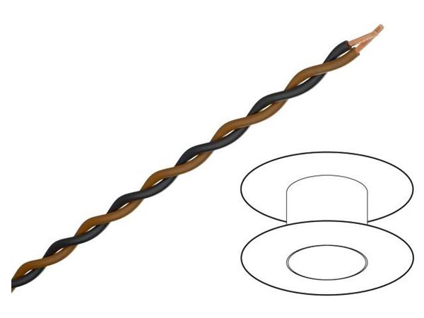 TSK1130 BROWN BLACK Wire & Cable