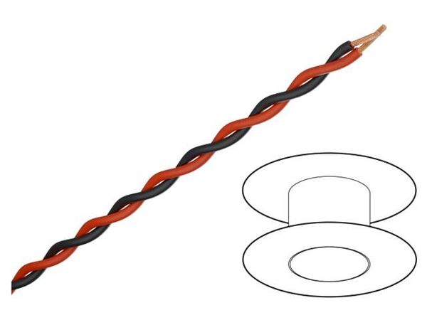 TSK1130 RED BLACK Wire & Cable
