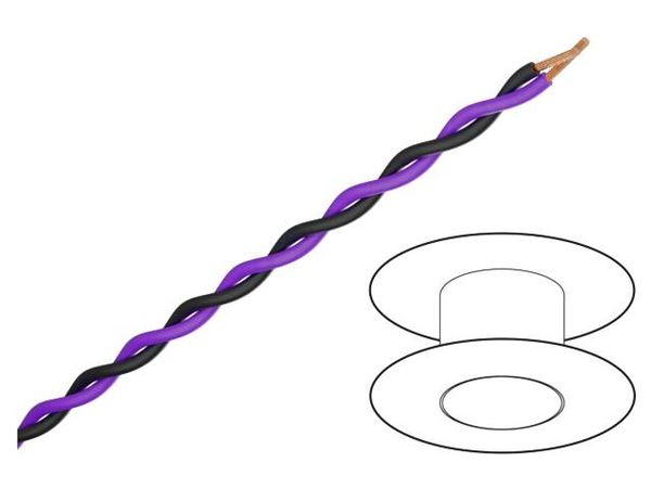 TSK1130 VIOLET BLACK Wire & Cable