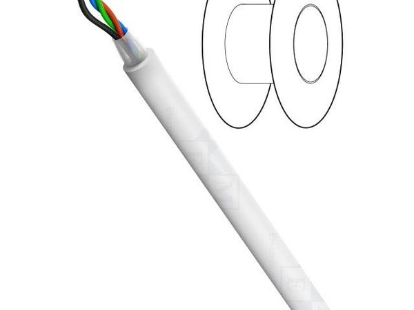 TSK1174 WHITE Coaxial Cables