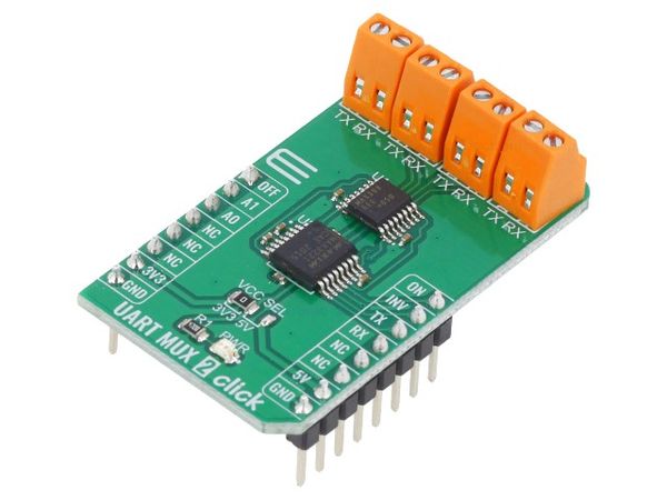 UART MUX 2 CLICK electronic component of MikroElektronika