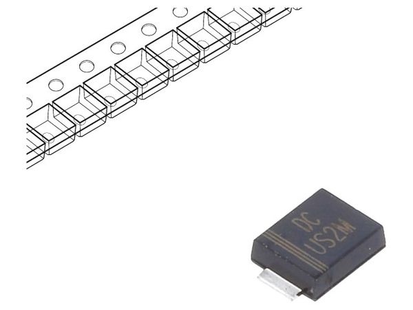 US2MBF electronic component of DC Components