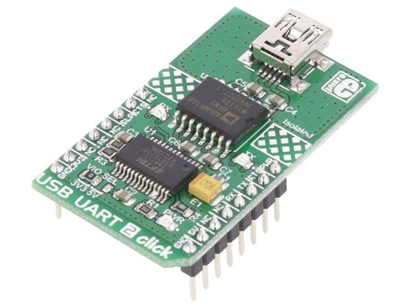 USB UART 2 CLICK electronic component of MikroElektronika