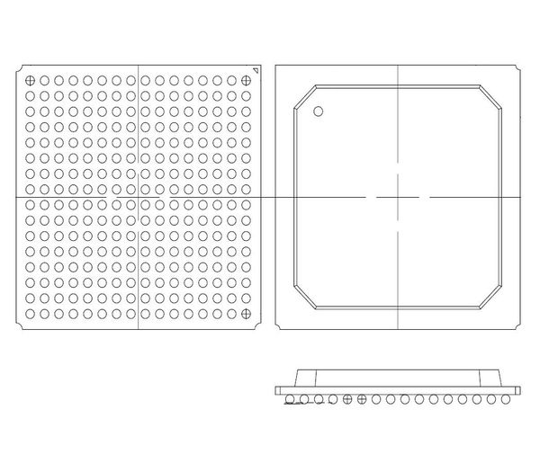 XC95288XL-10FG256C electronic component of Xilinx