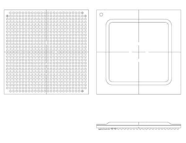 XC2VP4-5FF672C electronic component of Xilinx