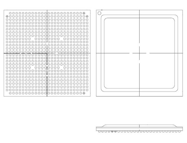 XC4VLX25-10FFG668C electronic component of Xilinx