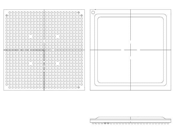 XC4VLX60-10FFG668C electronic component of Xilinx