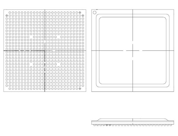 XC4VSX35-10FFG668C electronic component of Xilinx