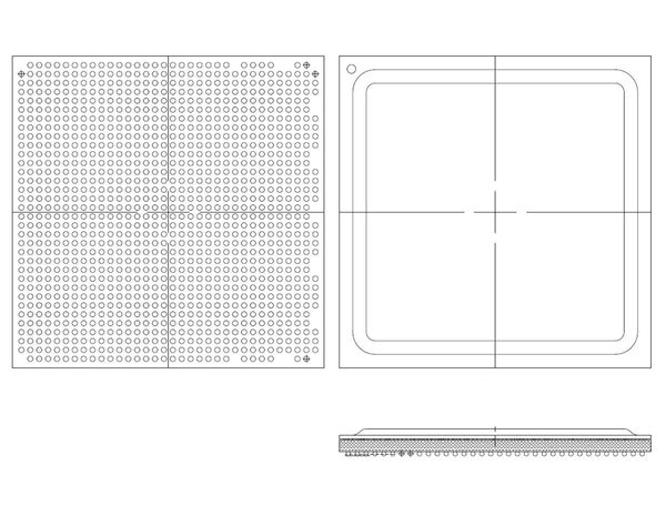 XC5VLX50T-1FF1136I electronic component of Xilinx