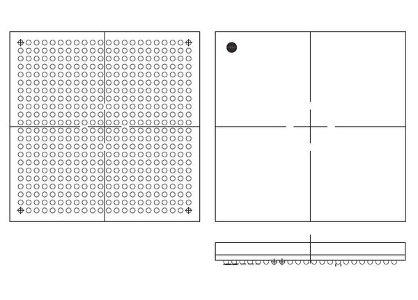 XC6SLX75-L1CSG484C electronic component of Xilinx