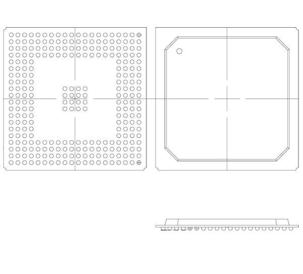 XC95288XL-7BG256C electronic component of Xilinx