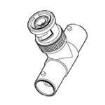 73148-5003 RF Adapters - Tee
