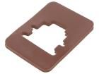 733273002 GMN 209-3 NBR LIGHT BROWN electronic component of Hirschmann