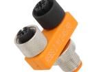 11119 ASBS 2 M12-4S-90 Circular MIL Spec Connector