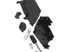 MHDSSK-P-9-L-K D-Sub High Density Connectors
