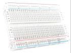 BREADBOARD CLEAR SELF-ADHESIVE 400 POINT electronic component of MikroElektronika