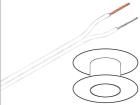 C100 2X0.35 WHITE  Wire & Cable