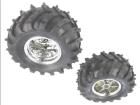 DAGU WILD THUMPER WHEEL PAIR - CHROME  Robotics and Prototyping