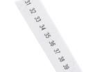 ZB 5,LGS:FORTL.ZAHLEN 31-40 1050017:0031 DIN Rail Terminal Blocks