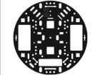 ROBOT CHASSIS RRC04A SOLID BLACK  Robotics and Prototyping