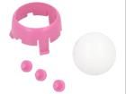 ROMI CHASSIS BALL CASTER KIT - PINK electronic component of Pololu