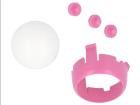 ROMI CHASSIS BALL CASTER KIT - PINK Robotics and Prototyping