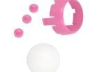 ROMI CHASSIS BALL CASTER KIT - PINK Accessories for Robotics and RC