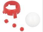 ROMI CHASSIS BALL CASTER KIT - RED electronic component of Pololu