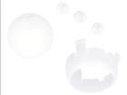 ROMI CHASSIS BALL CASTER KIT - WHITE Robotics and Prototyping