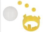 ROMI CHASSIS BALL CASTER KIT - YELLOW Robotics and Prototyping