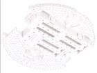 ROMI CHASSIS BASE PLATE - WHITE  Robotics and Prototyping