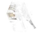 MHRJ114P4CR Modular Connectors / Ethernet Connectors