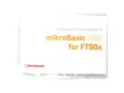 MIKROBASIC PRO FOR FT90X Development Software