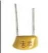 489D106X0010B1VE3  Passive Components