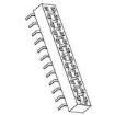 CLH-109-F-D-PE Headers & Wire Housings