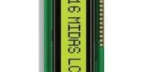 MC11606A6W-SPTLY-V2 LCD Character Display Modules & Accessories