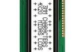 MC42004A6W-FPTLW-V2 LCD Character Display Modules & Accessories