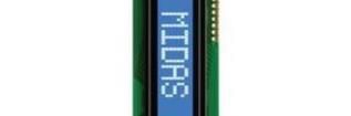 MC11609A6W-BNMLW-V2 LCD Character Display Modules & Accessories