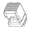 HM1S41TRR000H6LF High Speed/Modular Connectors