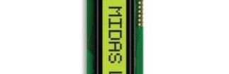 MC11609A6W-SPTLY-V2 LCD Character Display Modules & Accessories
