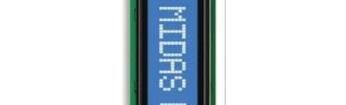 MC11615A6W-BNMLW-V2 LCD Character Display Modules & Accessories