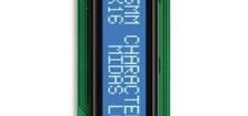 MC21605B6WK-BNMLW-V2 LCD Character Display Modules & Accessories