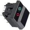 5511MBLKREDGRN Pushbutton Switches