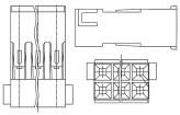 68105-001LF electronic component of Amphenol